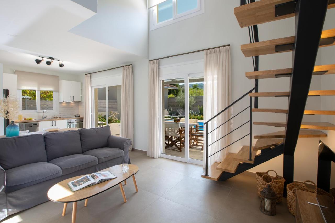 Grappolo Lefkada Villas - Vilana Ideal For Families And Small Groups Apolpaina Екстериор снимка