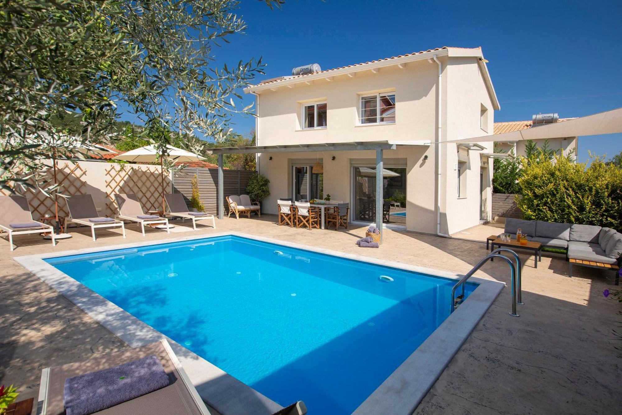 Grappolo Lefkada Villas - Vilana Ideal For Families And Small Groups Apolpaina Екстериор снимка